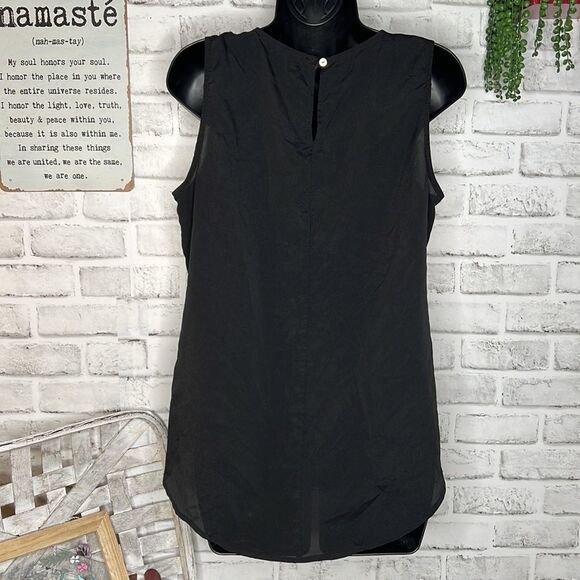 Style & Co Ruffled Tiered Tank Top Shirt Size Medium - Picture 4 of 5